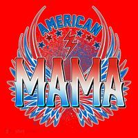 Rocker American Mama Santa Hat thumb 1