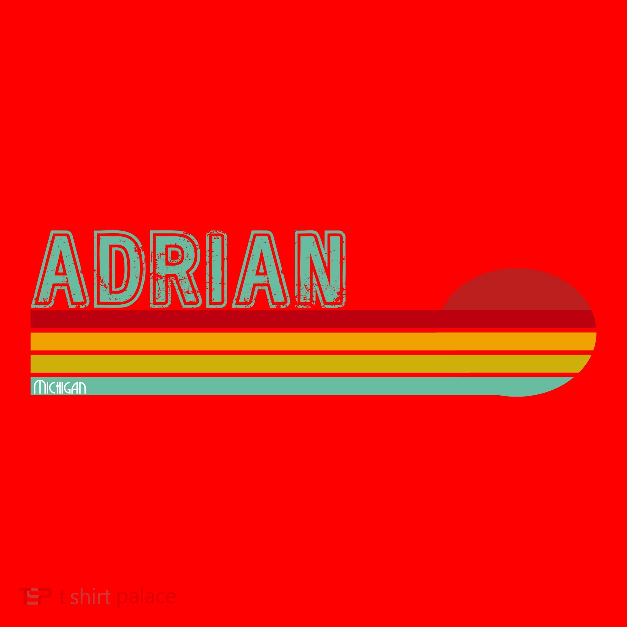 Retro Adrian Michigan Santa Hat