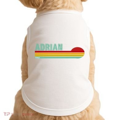Retro Adrian Michigan Doggie Tank