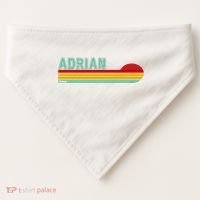 Retro Adrian Michigan USA-Made Doggie Bandana thumb 0