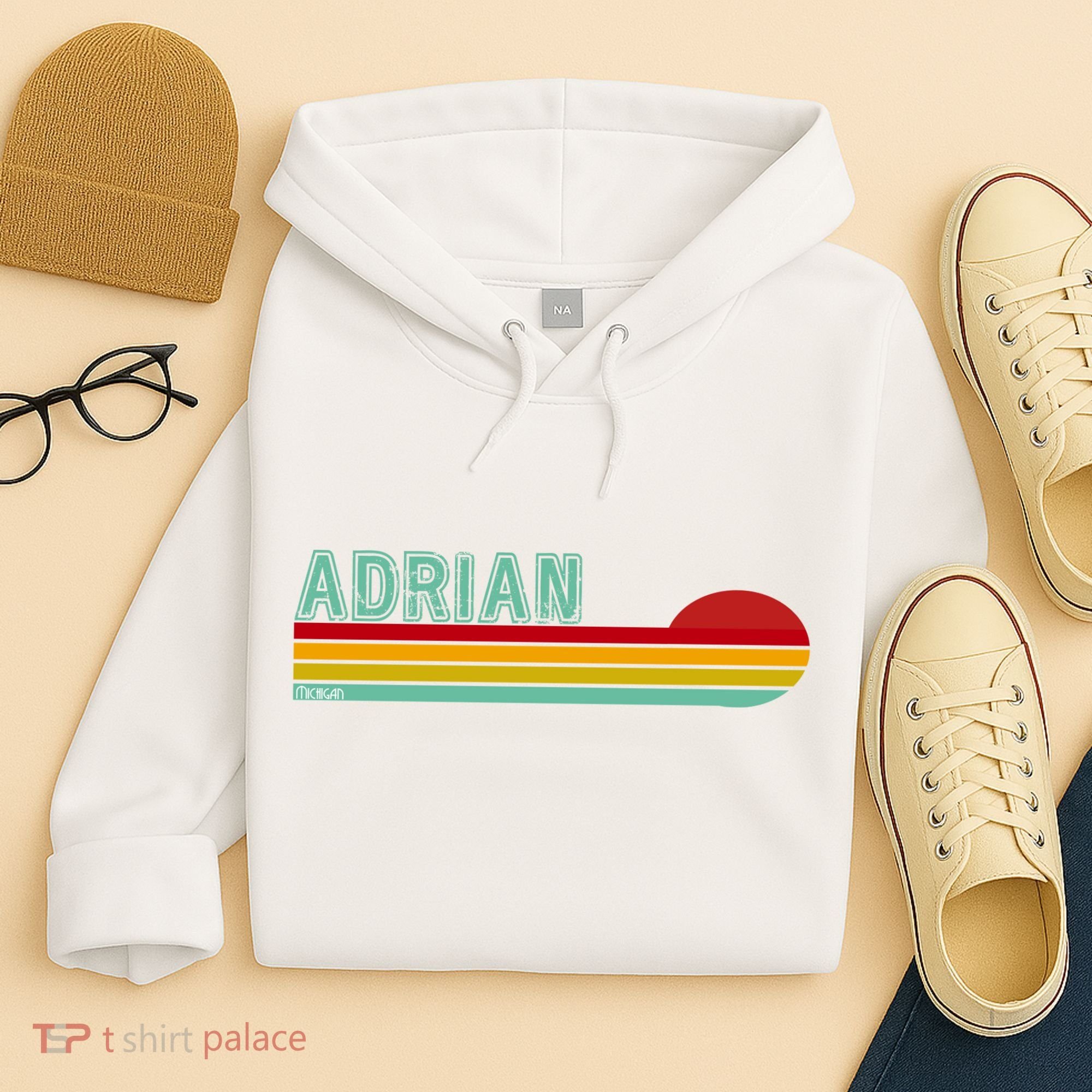 Retro Adrian Michigan Hoodie