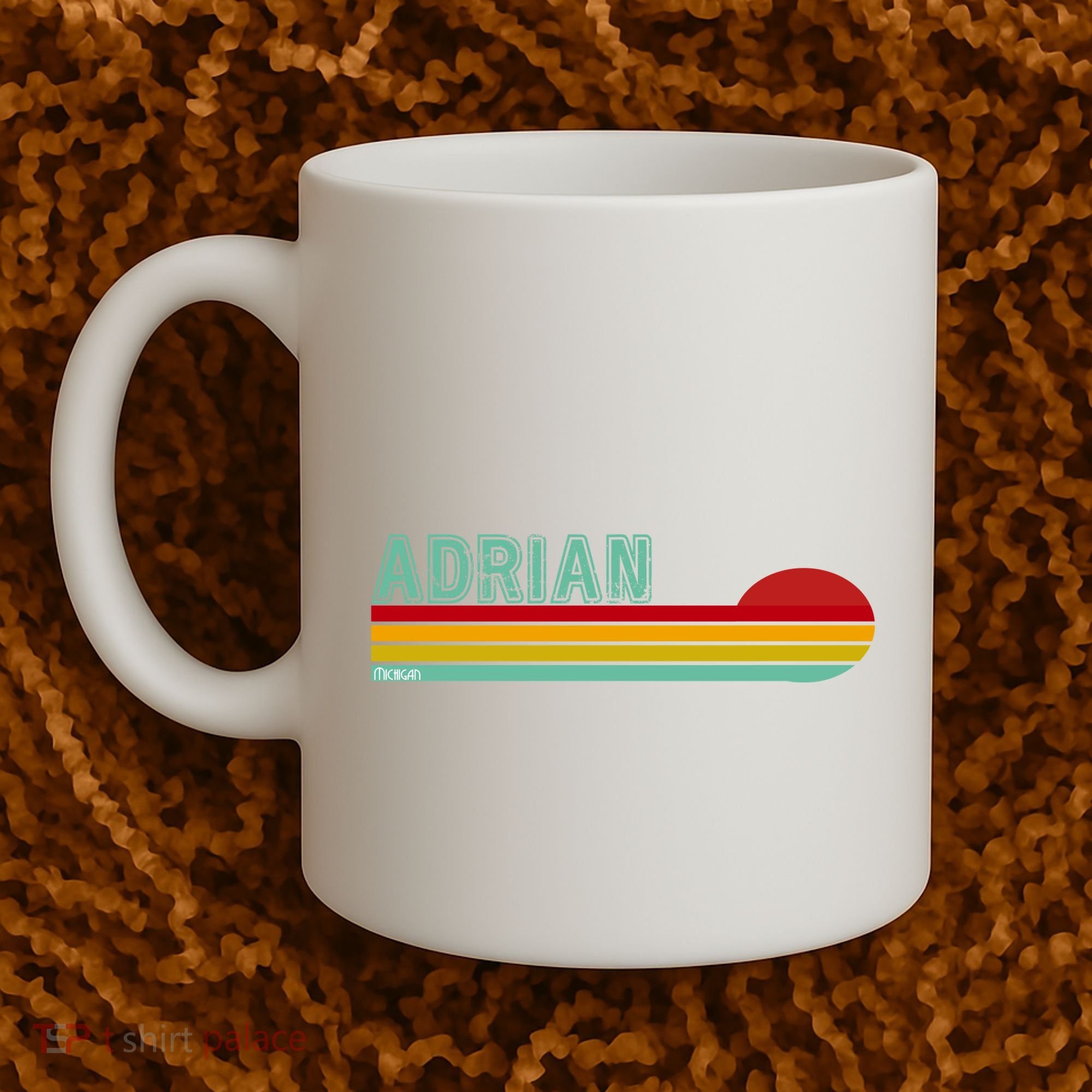 Retro Adrian Michigan Coffee Mug