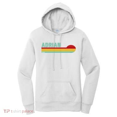Retro Adrian Michigan Women's Hoodie