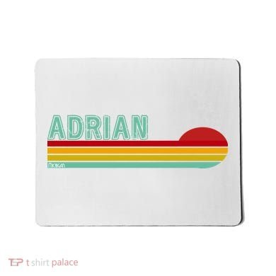 Retro Adrian Michigan Mousepad