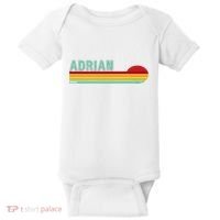 Retro Adrian Michigan Baby Bodysuit thumb 0