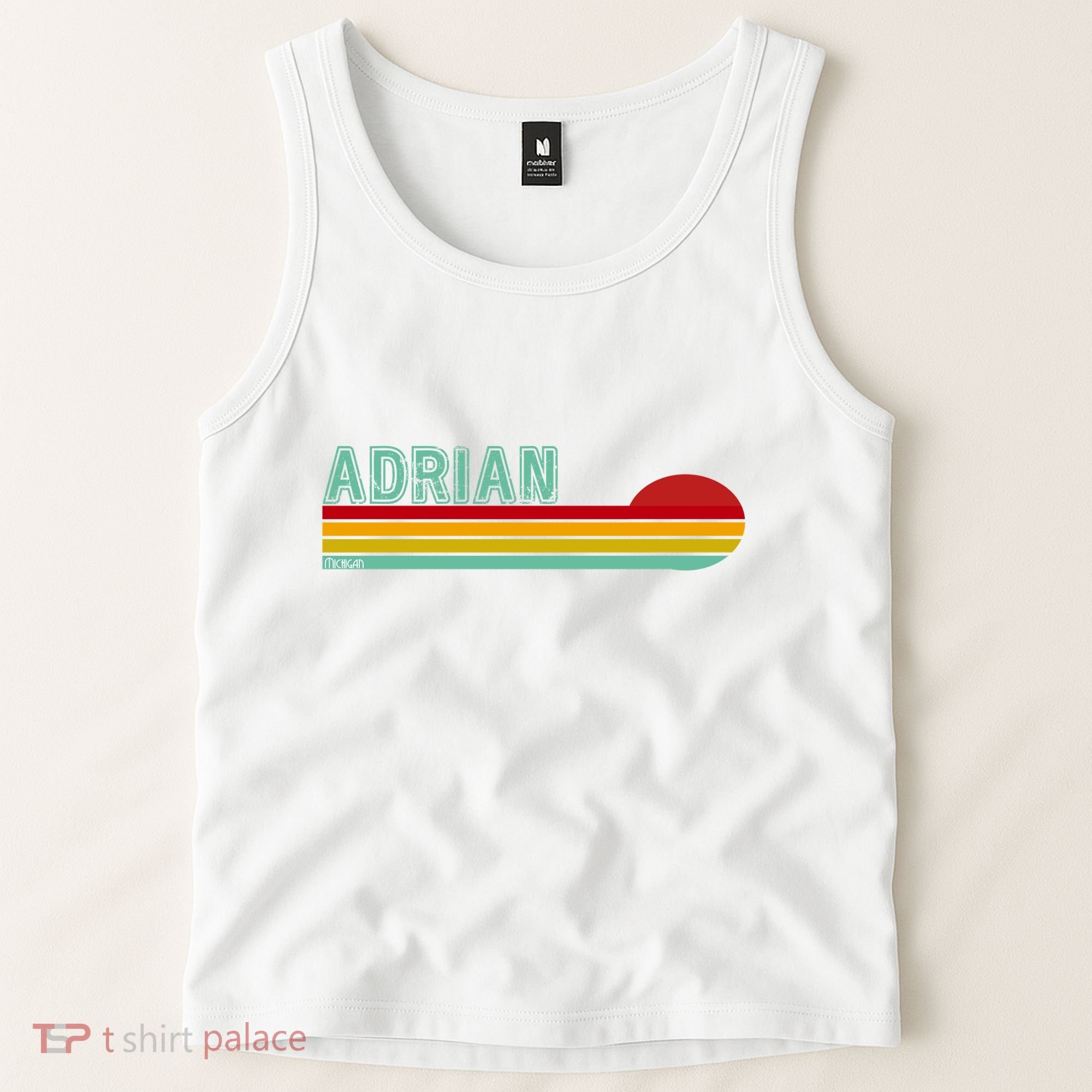 Retro Adrian Michigan Tank Top