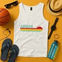 Retro Adrian Michigan Tank Top thumb 4