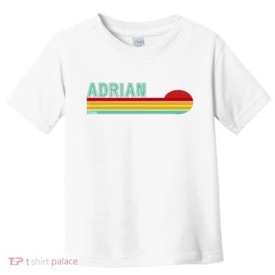 Retro Adrian Michigan Toddler T-Shirt