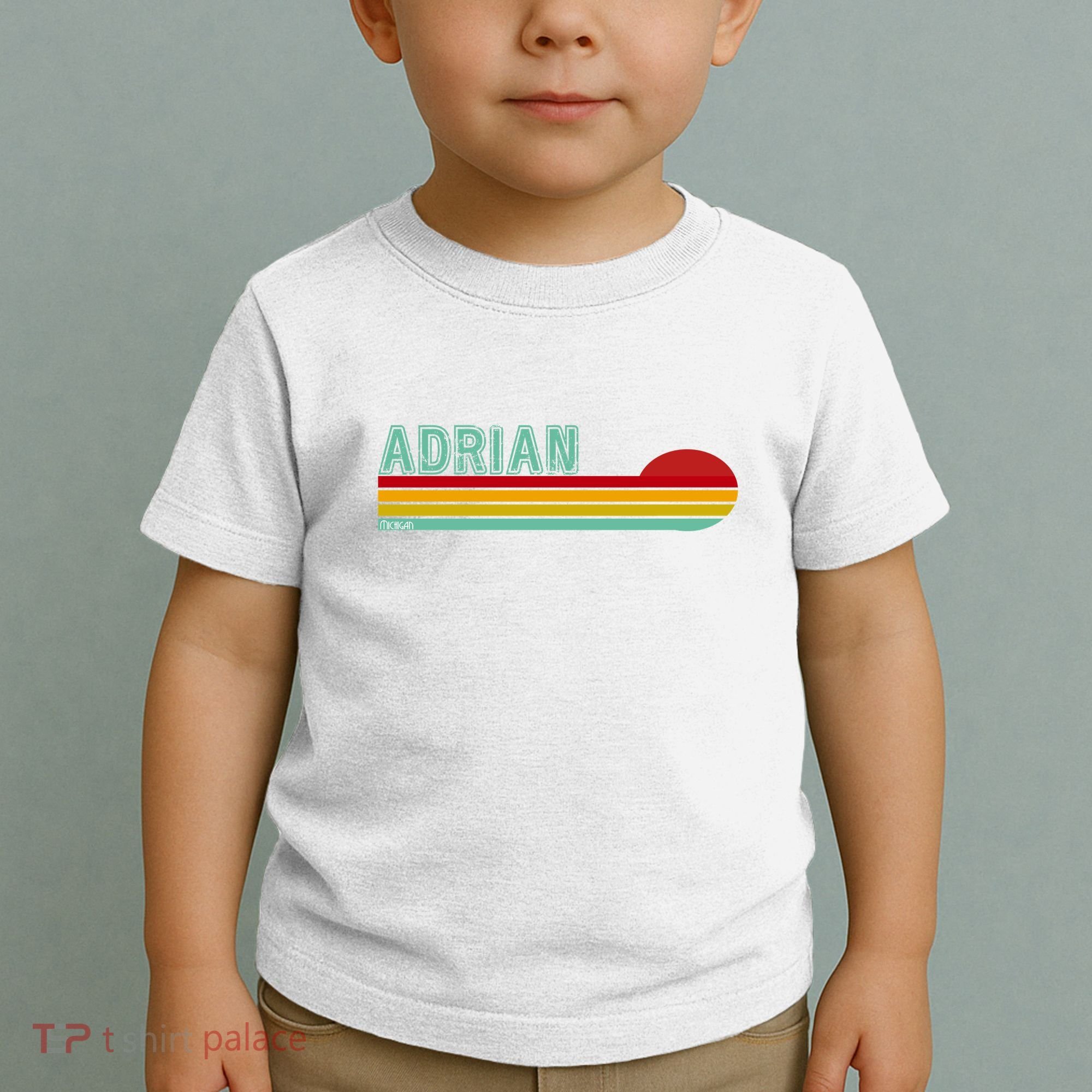 Retro Adrian Michigan Toddler T-Shirt