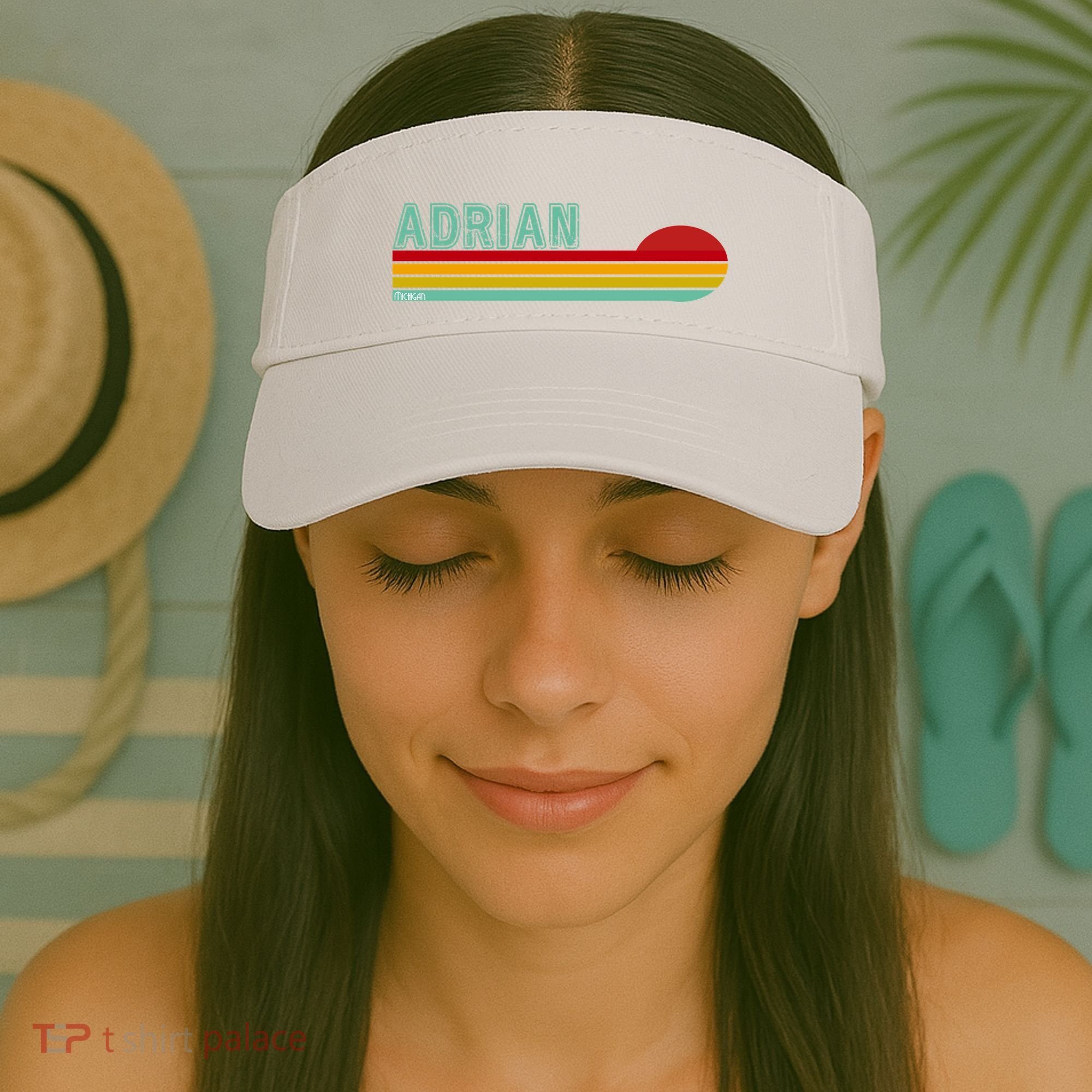 Retro Adrian Michigan Visor