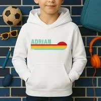Retro Adrian Michigan Kids Hoodie thumb 2
