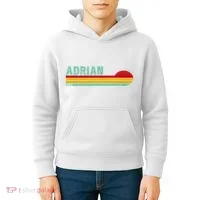 Retro Adrian Michigan Kids Hoodie thumb 4