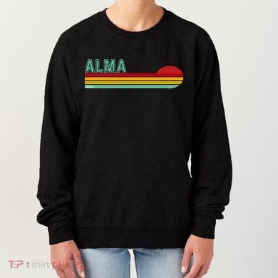 Retro Alma Michigan Women's Sweatshirt