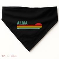 Retro Alma Michigan USA-Made Doggie Bandana thumb 0