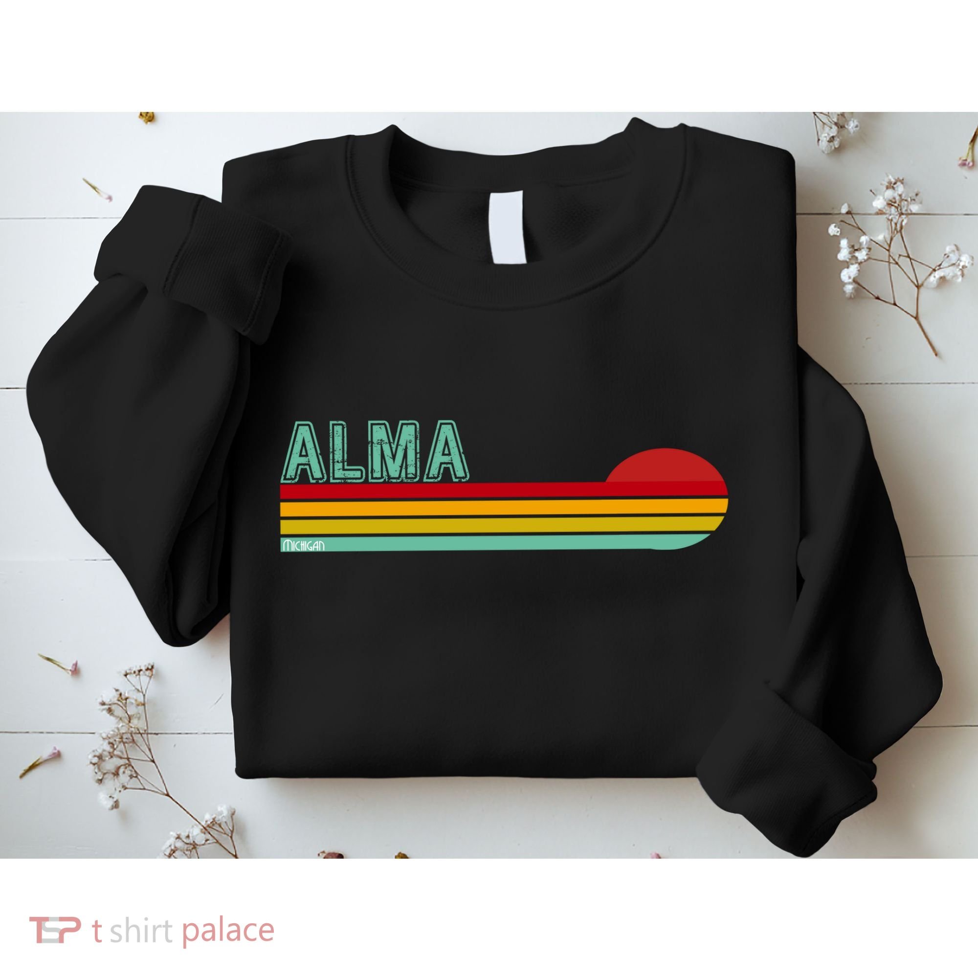 Retro Alma Michigan Sweatshirt