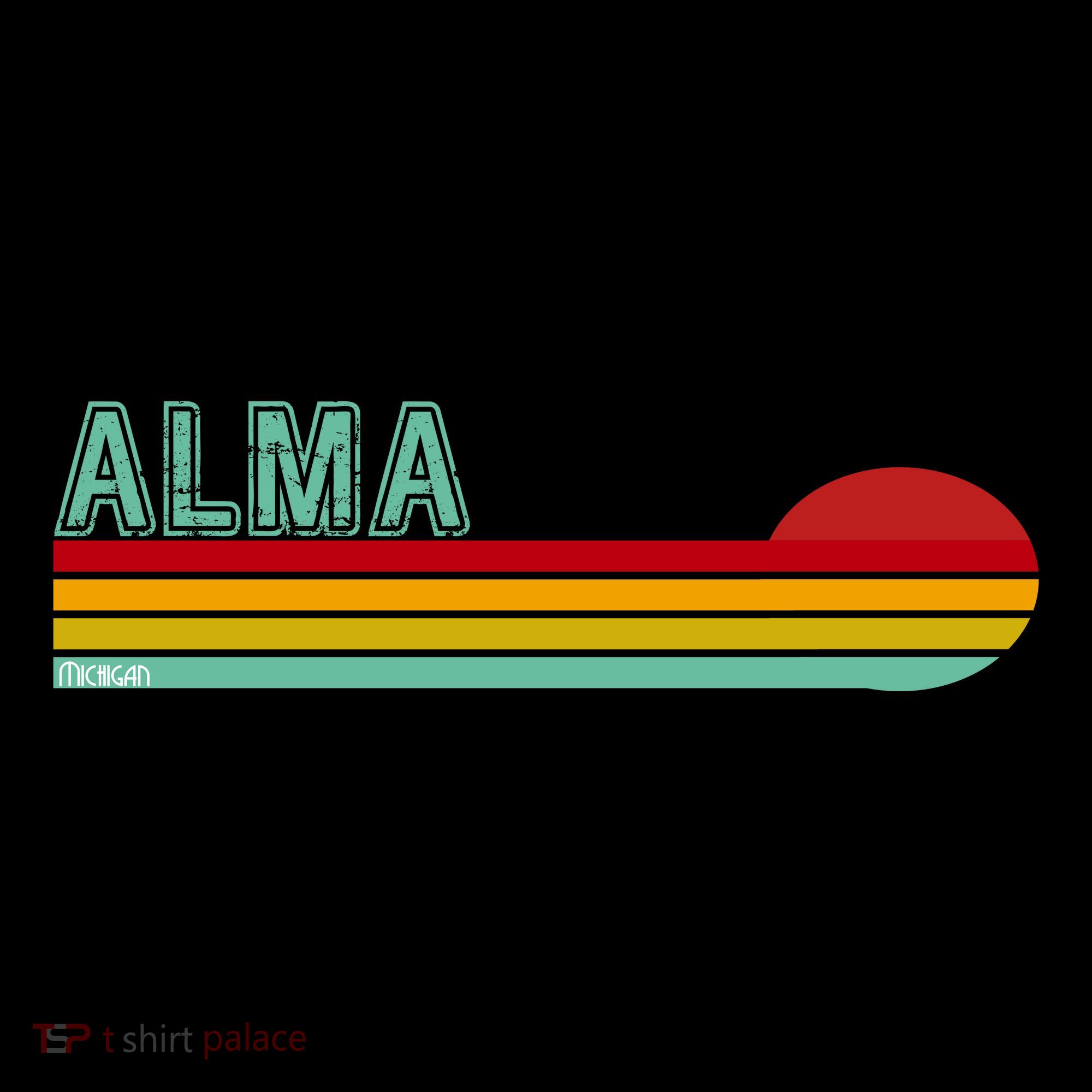 Retro Alma Michigan Sweatshirt