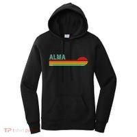 Retro Alma Michigan Women's Hoodie thumb 0