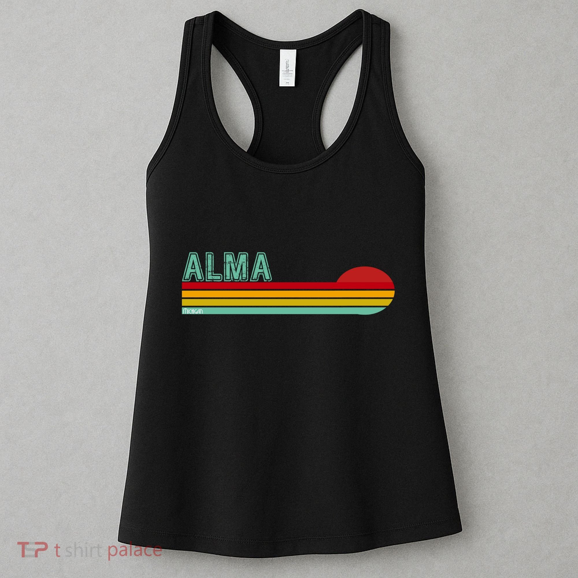 Retro Alma Michigan Women's Tank Top