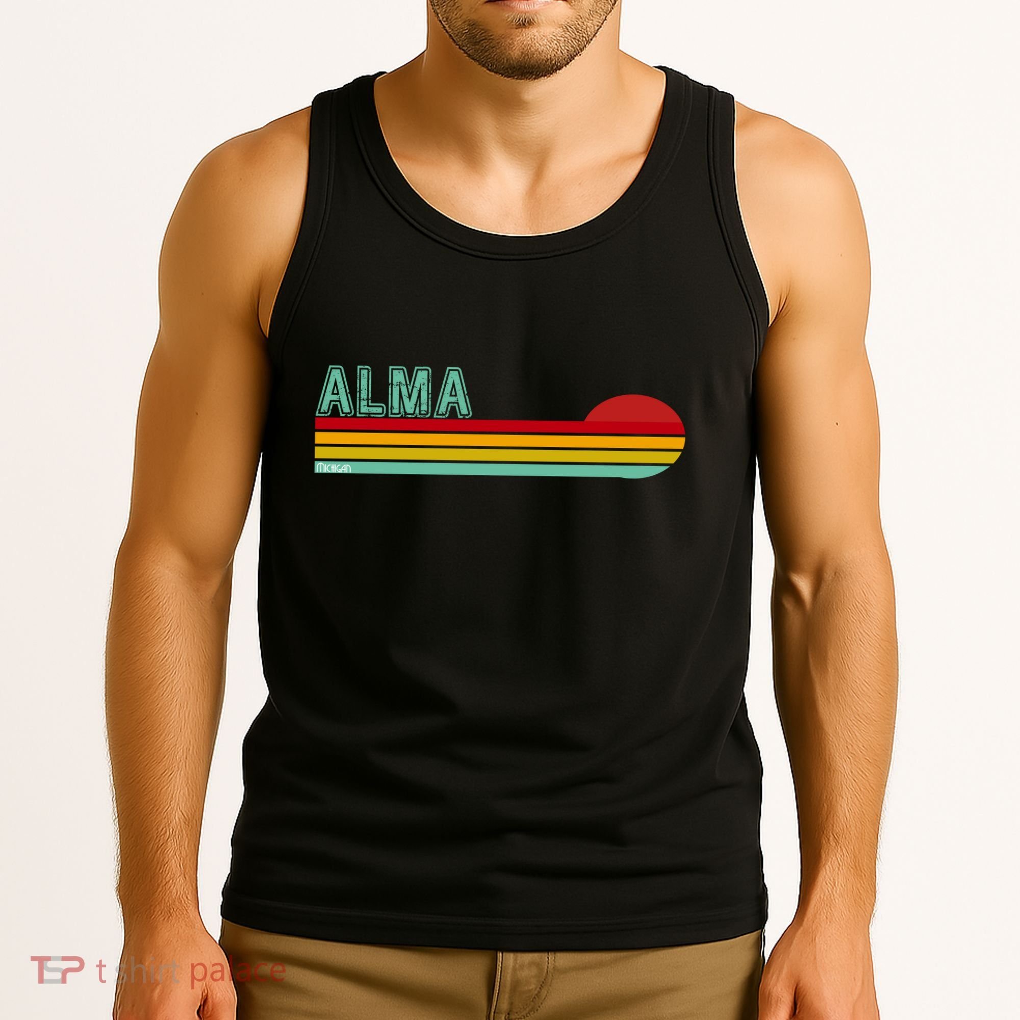 Retro Alma Michigan Tank Top