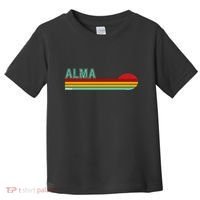 Retro Alma Michigan Toddler T-Shirt thumb 0
