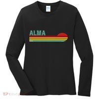 Retro Alma Michigan Women's Long Sleeve Shirt thumb 0