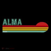 Retro Alma Michigan Women's Long Sleeve Shirt thumb 2
