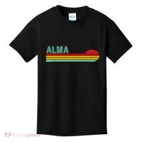 Retro Alma Michigan Kids T-Shirt thumb 0