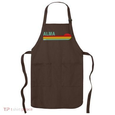 Retro Alma Michigan Apron