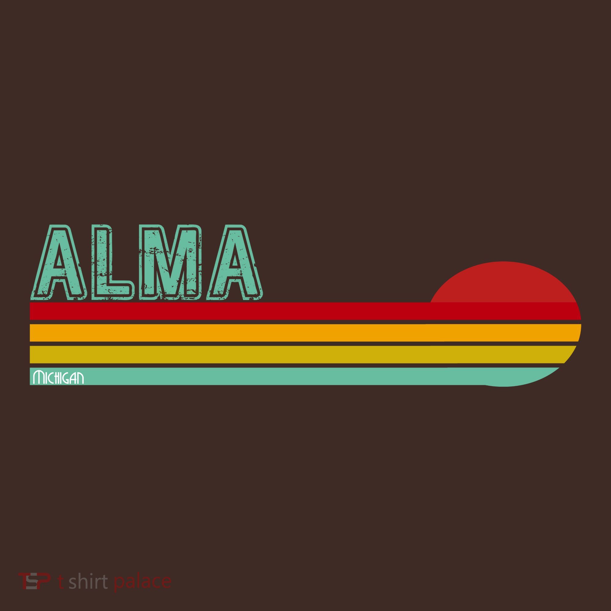 Retro Alma Michigan Apron