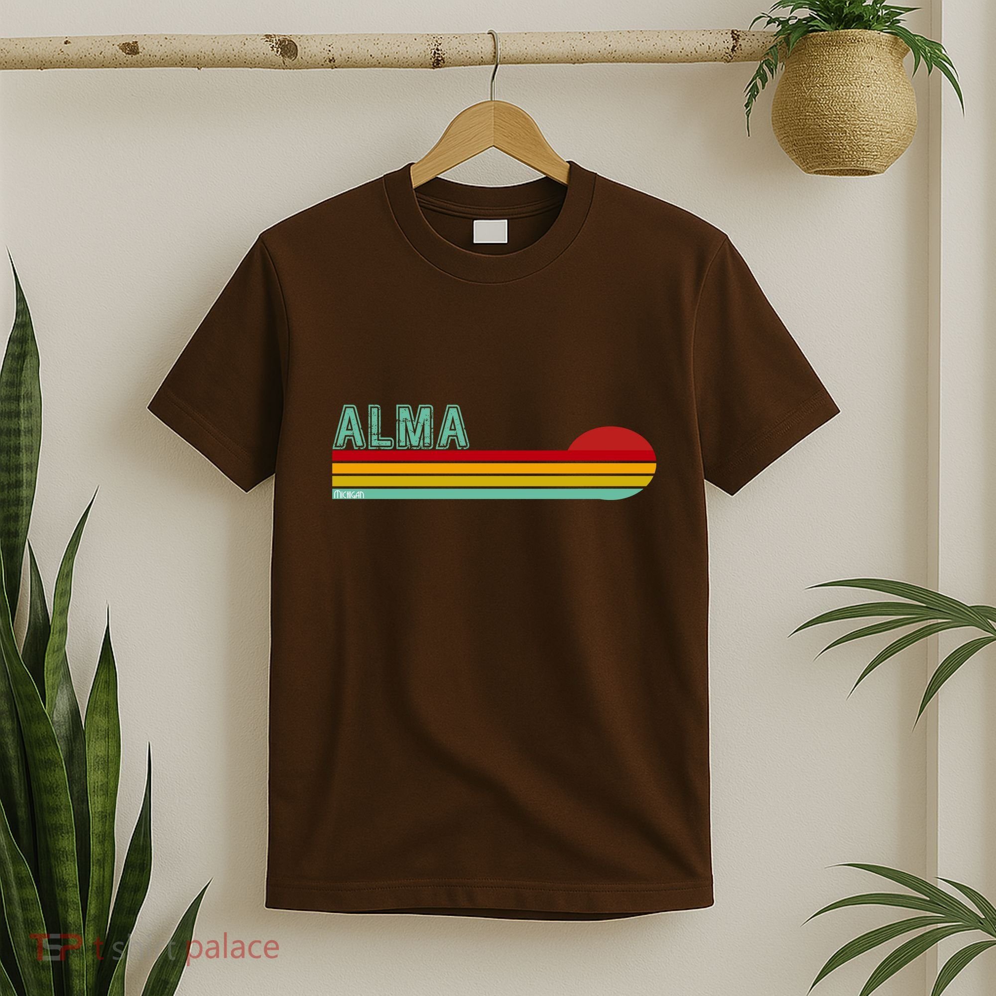 Retro Alma Michigan T-Shirt