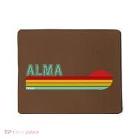 Retro Alma Michigan Mousepad thumb 0