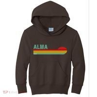 Retro Alma Michigan Kids Hoodie thumb 0