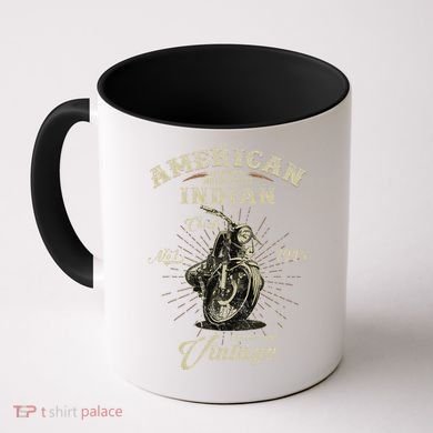 Retro American Motorcycle Indian For Old Biker 1946 Coffee Mug