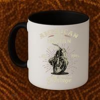 Retro American Motorcycle Indian For Old Biker 1946 Coffee Mug thumb 2