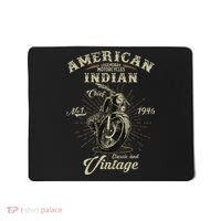 Retro American Motorcycle Indian For Old Biker 1946 Mousepad thumb 0