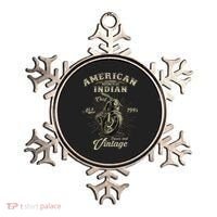 Retro American Motorcycle Indian For Old Biker 1946 Ornament thumb 0