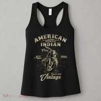Retro American Motorcycle Indian For Old Biker 1946 Women's Tank Top thumb 3