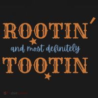 Rootin And Most Definitely Tootin Cowboy Polo thumb 3