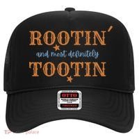 Rootin And Most Definitely Tootin Cowboy Hat thumb 0
