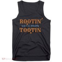 Rootin And Most Definitely Tootin Cowboy Tank Top thumb 0