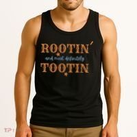 Rootin And Most Definitely Tootin Cowboy Tank Top thumb 3
