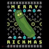 Rick and Morty Merry Pickle Rickmas Ugly Christmas  Coffee Mug thumb 5