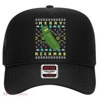 Rick and Morty Merry Pickle Rickmas Ugly Christmas  Hat thumb 0
