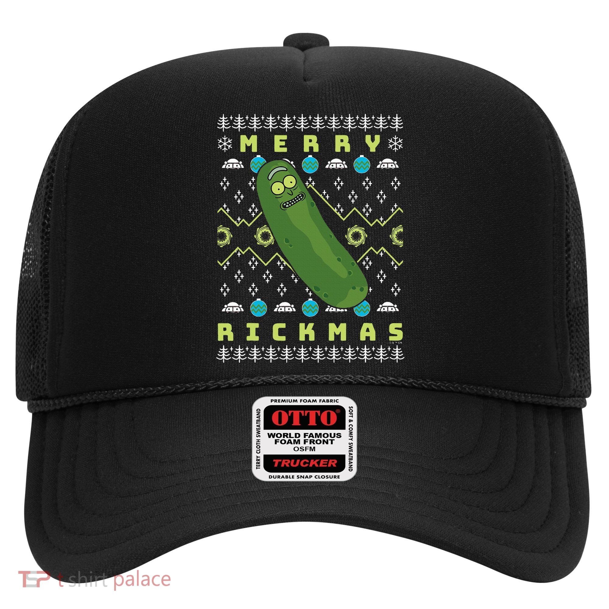 Rick and Morty Merry Pickle Rickmas Ugly Christmas  Hat