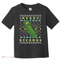 Rick and Morty Merry Pickle Rickmas Ugly Christmas  Toddler T-Shirt thumb 0