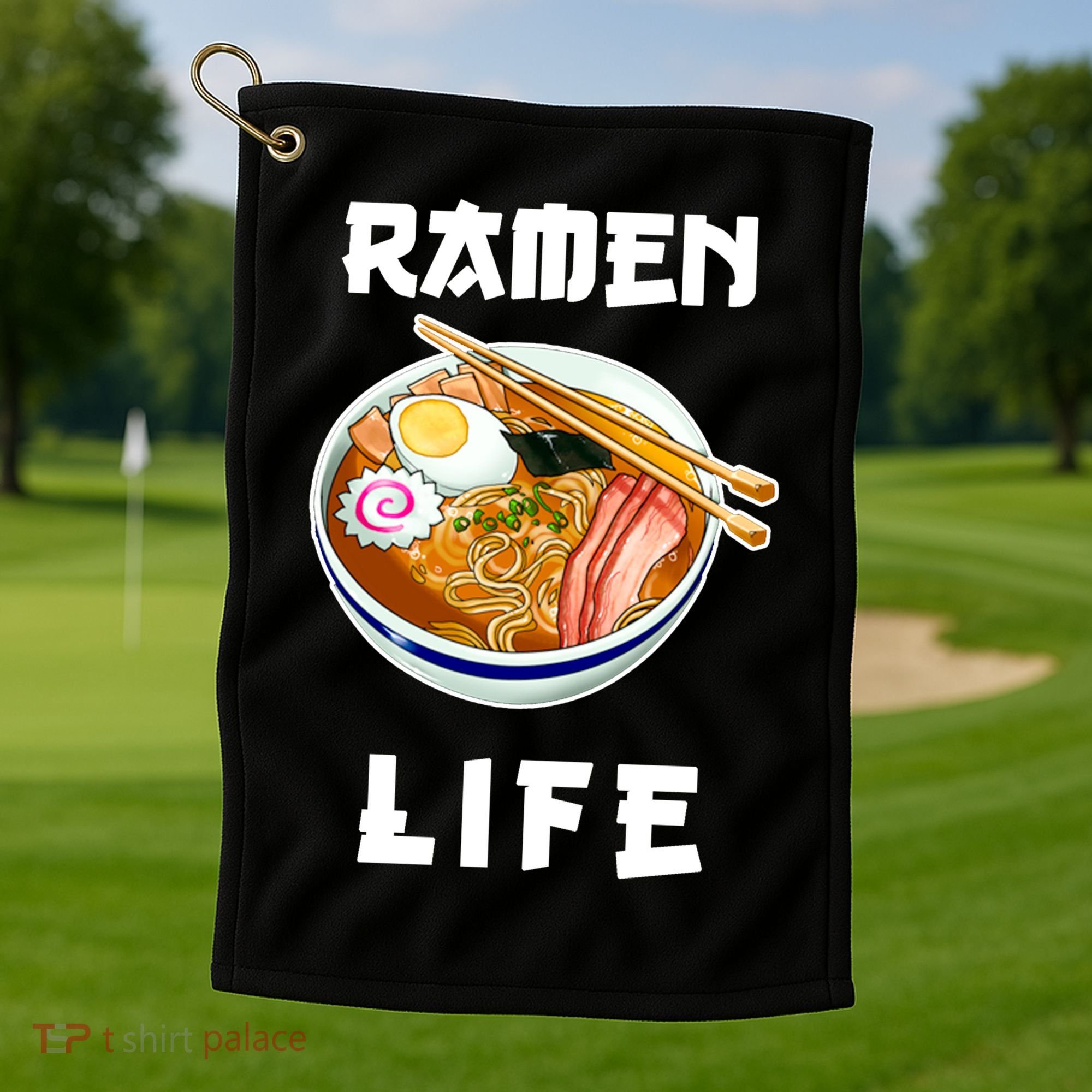 Ramen Life Golf Towel