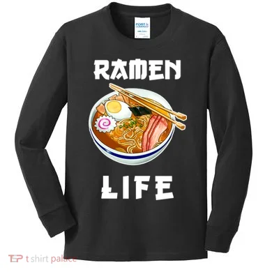 Ramen Life Kids Long Sleeve Shirt