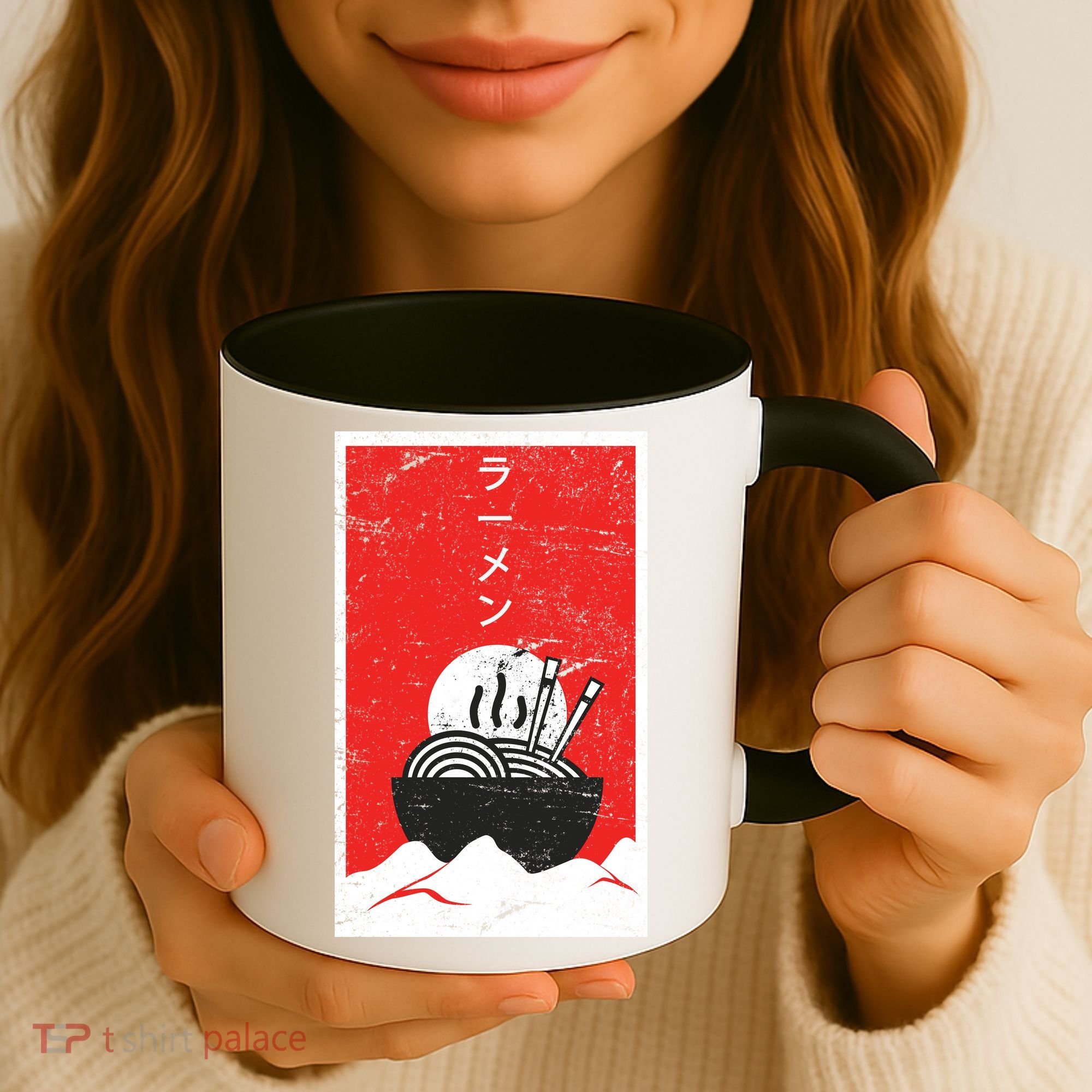 Ramen Noodles Retro Coffee Mug