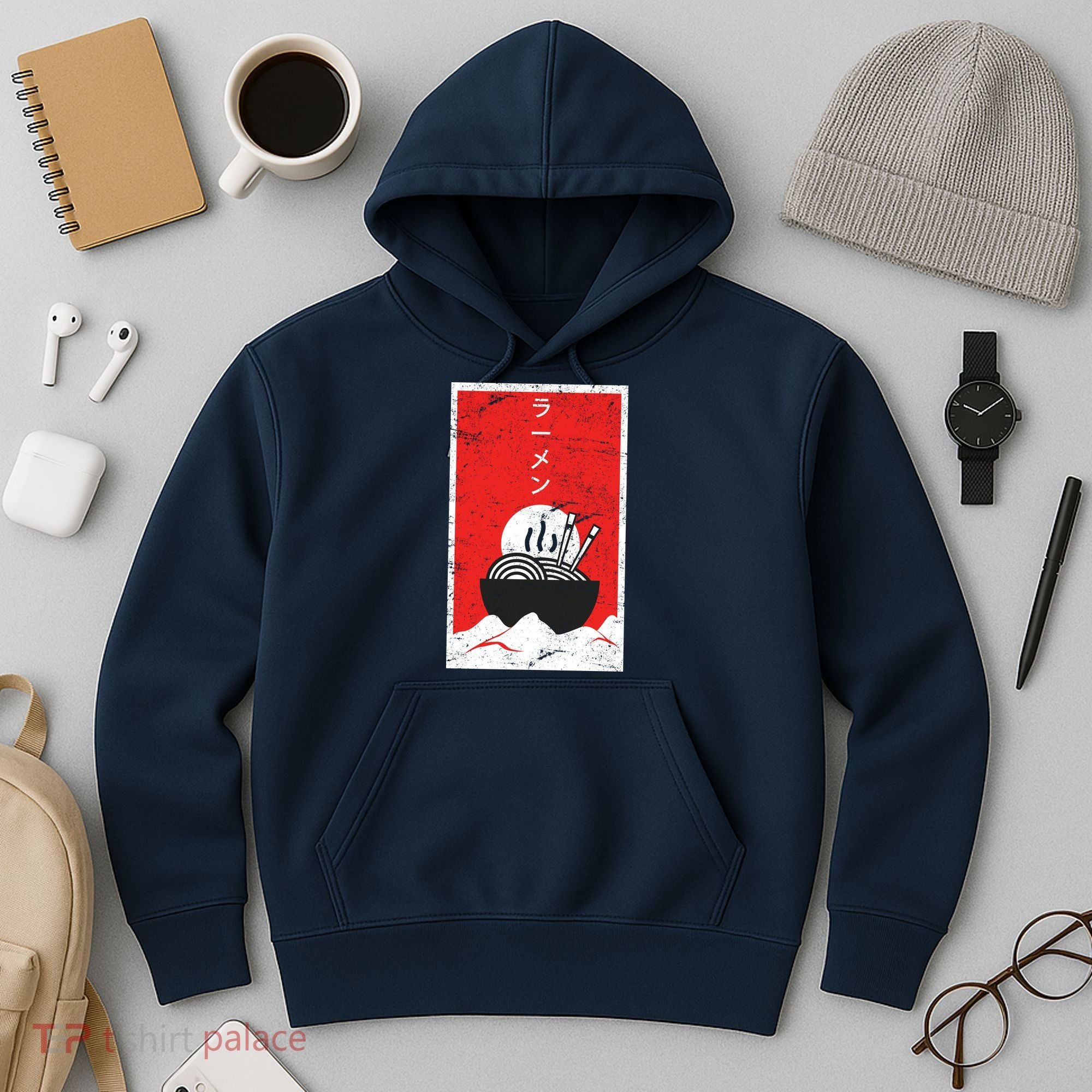 Ramen Noodles Retro Hoodie
