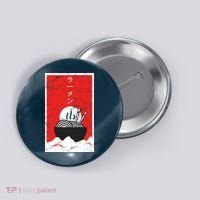 Ramen Noodles Retro Button thumb 0